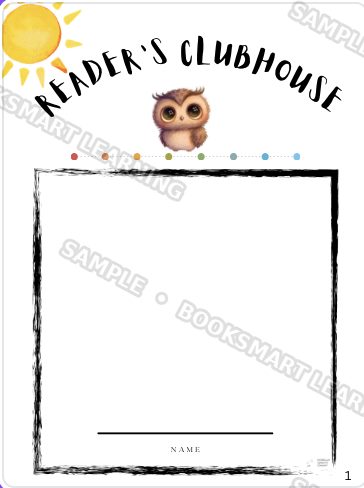 Read Every Day name page interior page, sample preview