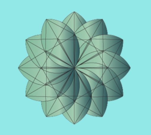 Sacred geometry design, sample preview